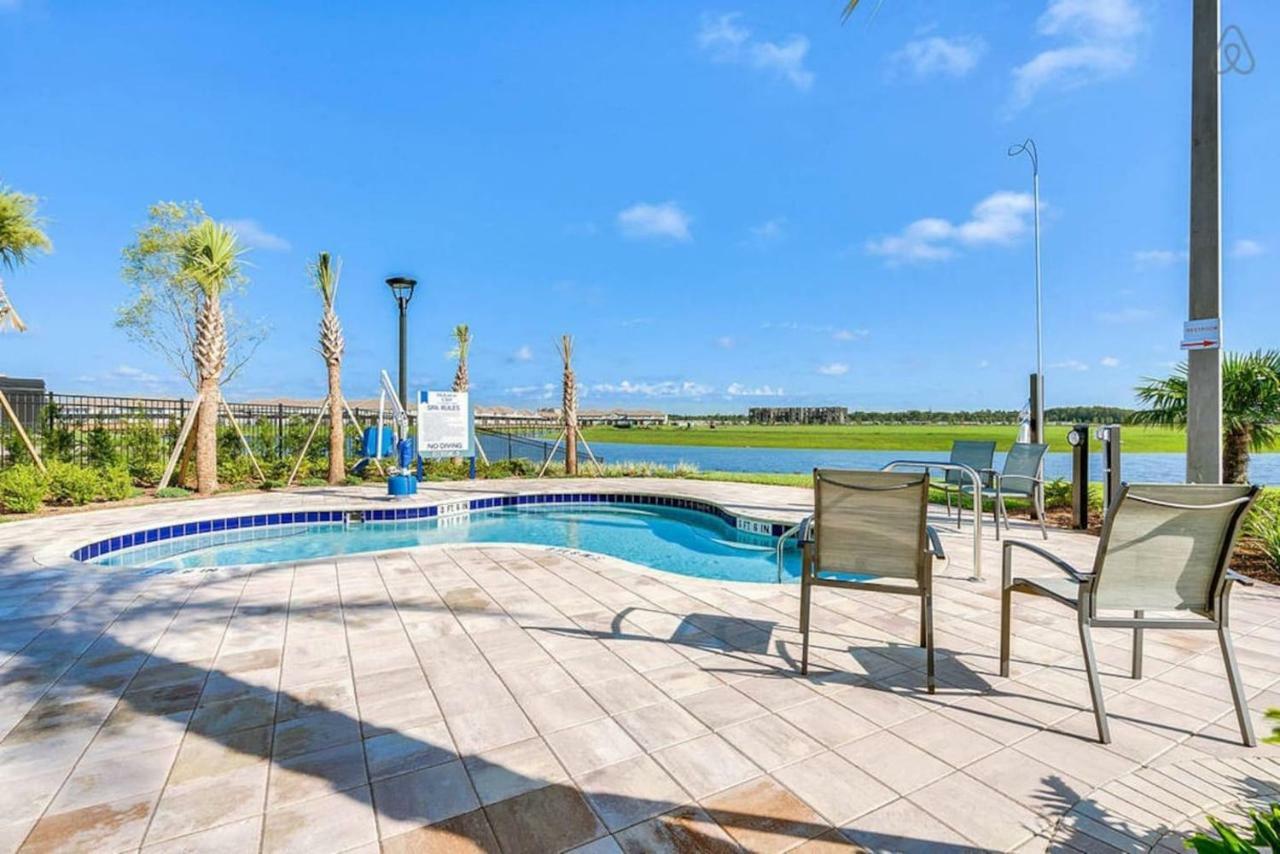 C - New 4 Bedroom Home - 5 Miles To Disney - Free Water Park - Private Pool Kissimmee Bagian luar foto
