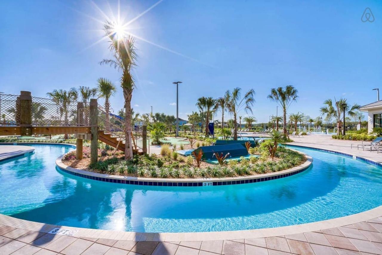 C - New 4 Bedroom Home - 5 Miles To Disney - Free Water Park - Private Pool Kissimmee Bagian luar foto